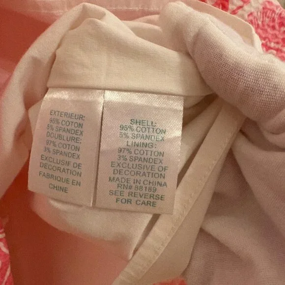 Lilly Pulitzer x GOOP Size 10 Gwyneth Shift Dress Hotty Pink Kiss Kiss - Sirens - Picture 10 of 16